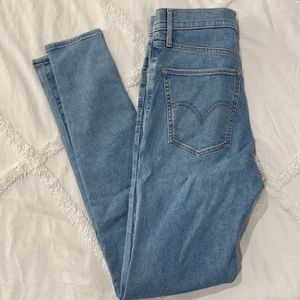 Light wash denim